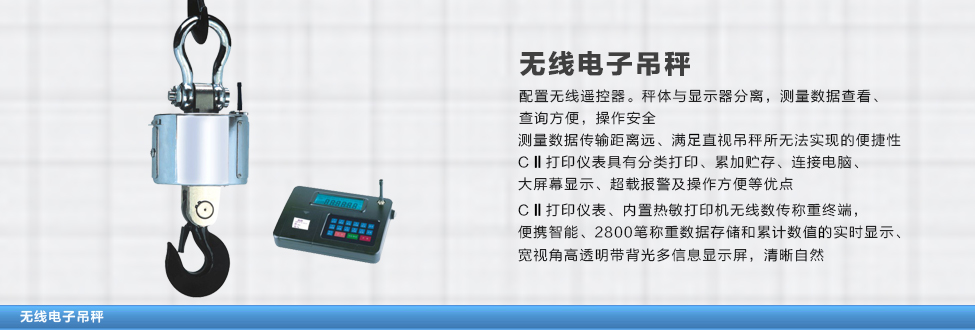 無線電子吊秤